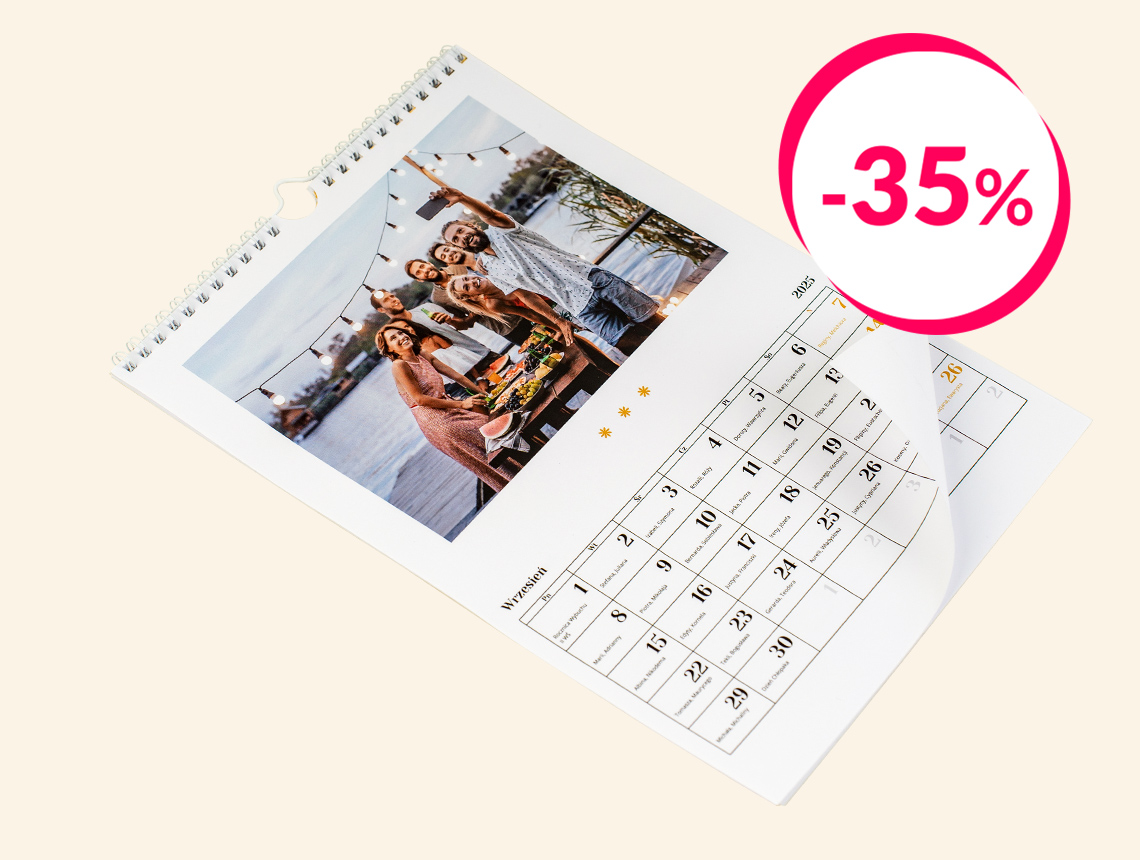 Fotokalendarze 35%