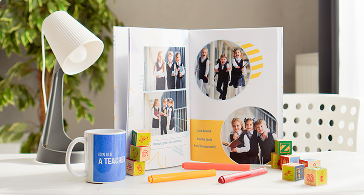 Zestaw fotoksiążka i fotokubek