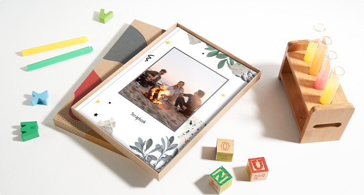 Zestaw layflat i pudełko